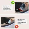 Pickup Bed Rail Stake Pocket Cover Hole Cap Plug For GMC Sierra 1500 Chevy Silverado 1500 2019-2024