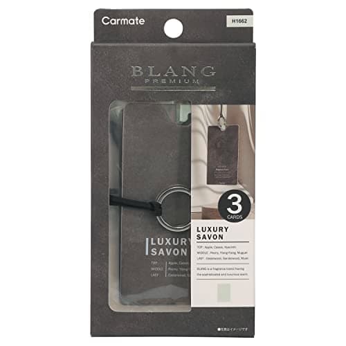 CARMATE Car Air Freshener Blang Hanging NL Luxury Savon Hanging Pack of 3 H1662