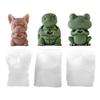 Lovely Dog Designs Silicone Candle Mould for Personalize Home Decoration and Craft Projects Easy To Use Cleaning