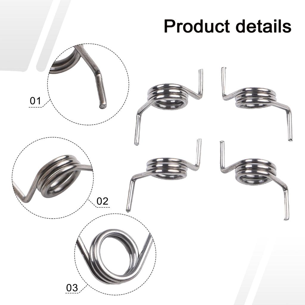 4*car Door Lock Spring Set  For Mercedes C E CLK Class For W203 W211 W209 A209 Car Door Lock Spring Replace Kits