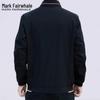 Mark Fairwhale Men's Stand Collar Casual Jacket