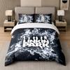 Set Biancheria da Letto 3 Pezzi Linkin Park Lenzuolo Morbido e Due Federe Decorazione Camera da Letto