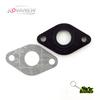 KOVANEW GY6 Intake Gasket For 17mm Carburetor 50cc Moped Scooter ATV Quad Go Kart