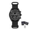MEGIR Luxury Quartz Watches for Men Blue Canvas Strap Sport Leisure Chronograph Luminous Waterproof Male Wristwatch Clock 2247