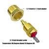 12V Dual Electric Fan Relay Kit w/ Temperature Switch for 10" 12" 14" 16" Fans