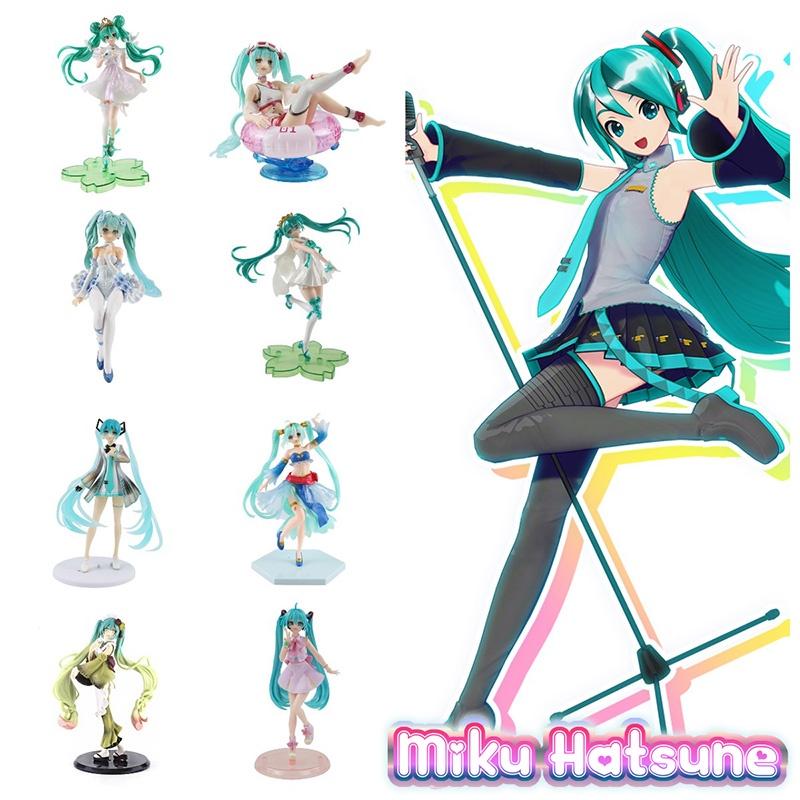 Miku Hatsune Pvc Figure Cute Anime Collectible For Girls Perfect For Display Or Collection 20 Cm