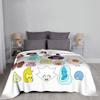 Steven Universe Heads Blanket Super Soft Flannel Sofa Throw Blanket for Couch Bedding Office Throws Bedspread Quilt