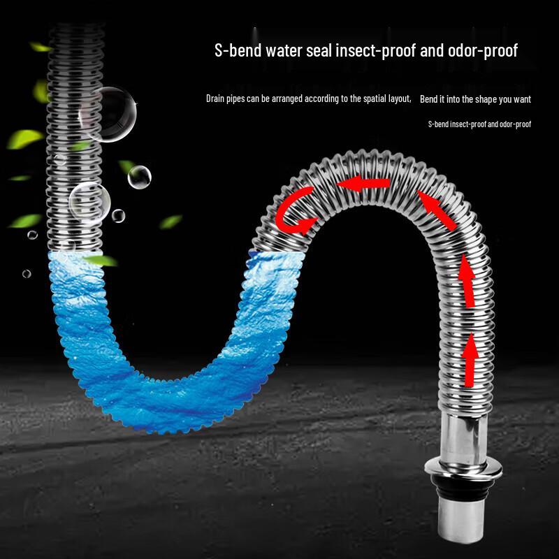 Sink Drain Pipe Double Sink Drainer