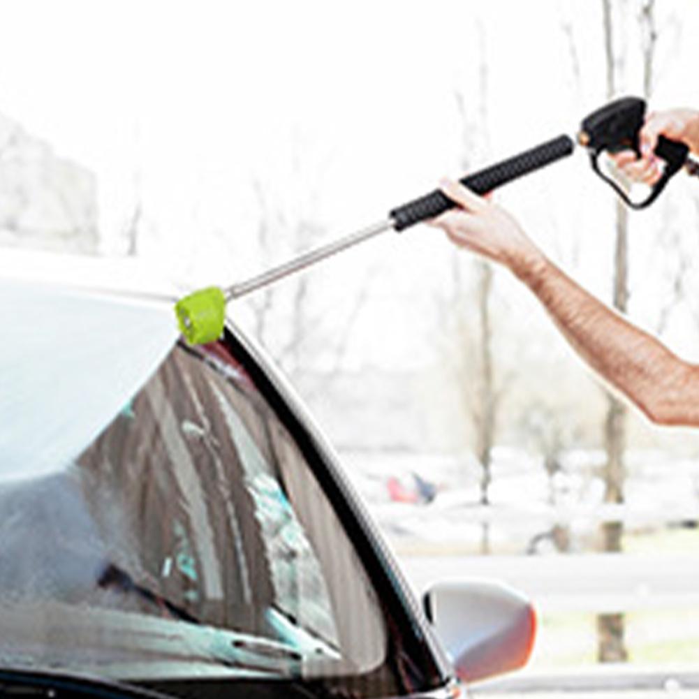 6 In 1 High Pressure Washer Spray Nozzle Adjustable 3600 PSI Pressure Washer Nozzle 1/4 In Quick Changeover for Garden Cleaning