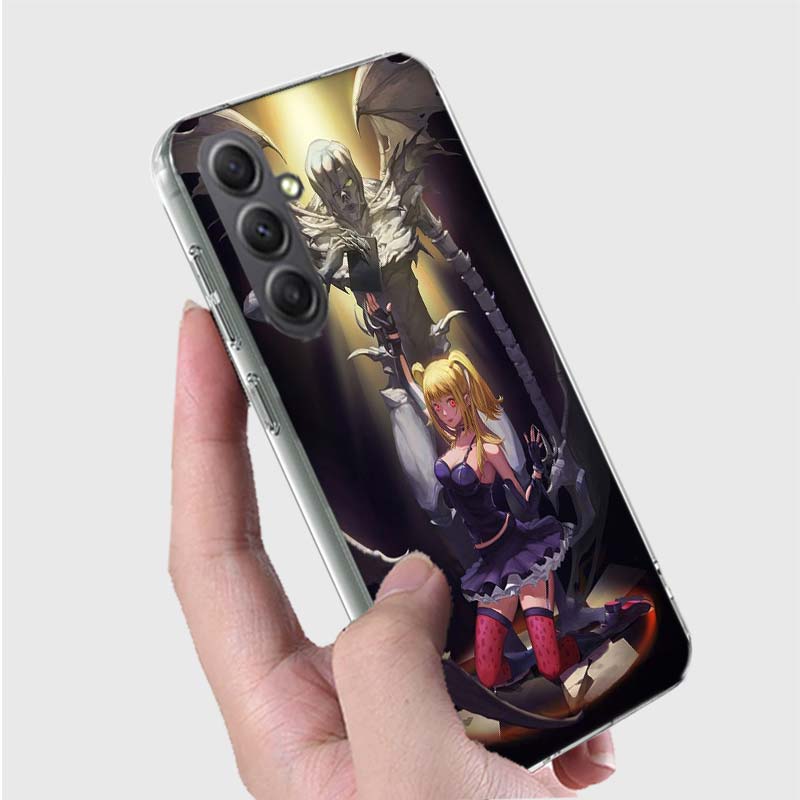 

Anime Death note Amane Misa Phone Case for Samsung A16 A26 A36 A56 A17 A37 A57 A07 A06 A02S A03 A04S A05S Galaxy Note 20 10 A50S Samsung A10