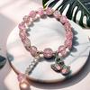 Daisy Popcorn Beaded Bracelet: Elegant Women's Hand Jewelry