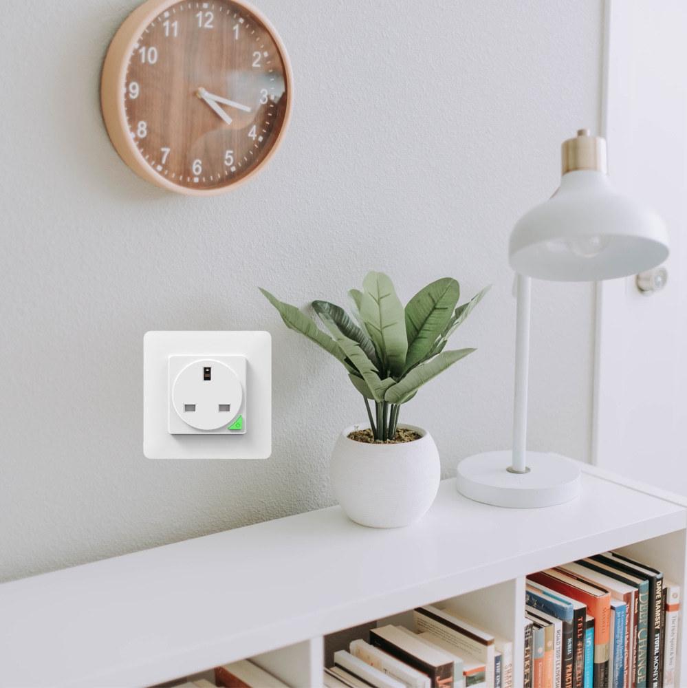 Alexa WiFi Smart Plug UK - Voice Activated Remote Control Timer Socket for Smart Home