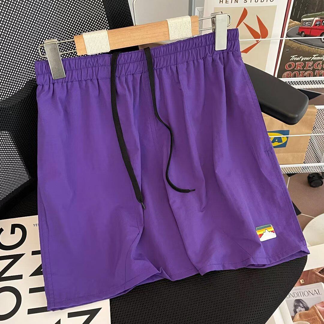 

Уличные шорты унисекс с эластичным поясом, быстросохнущие: Яркие цвета, легкие, свободный крой для бега и пляжного отдыха. M