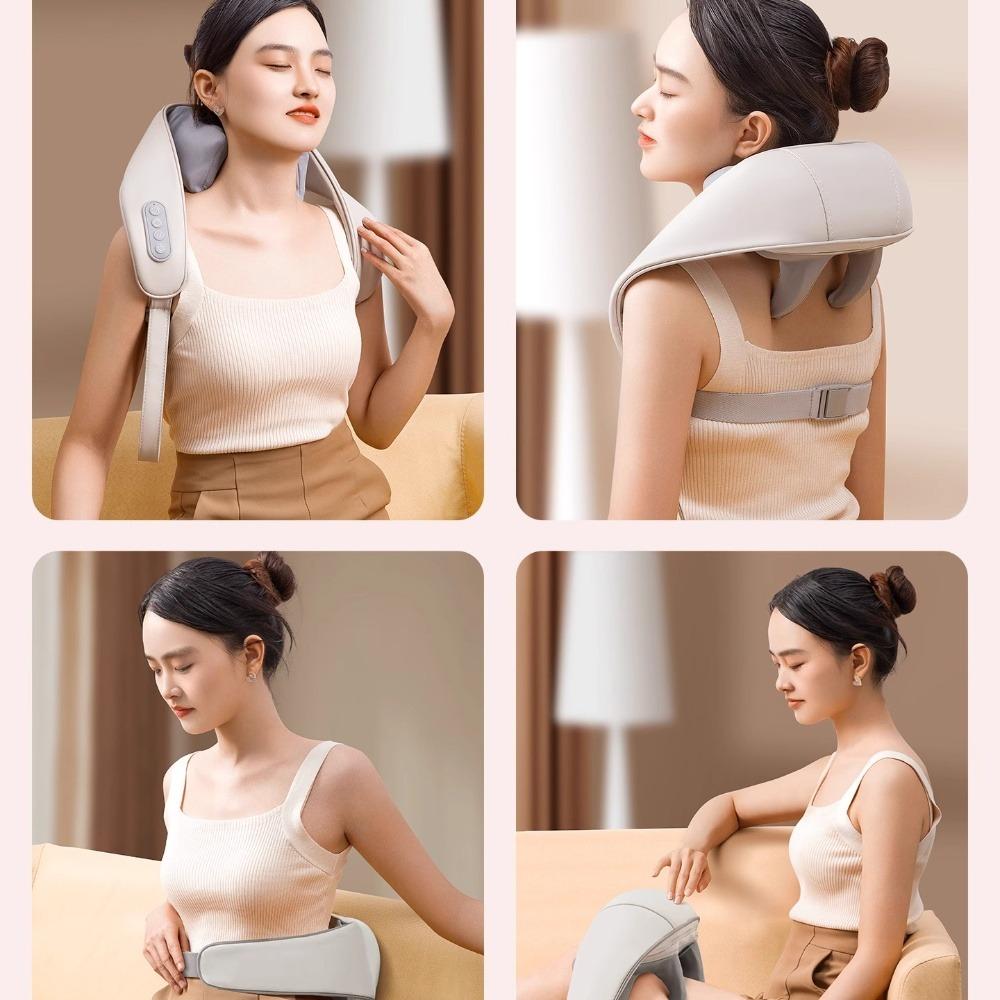 Neck Massager Authentic Back Waist Shoulder Automatic Multifunctional Neck Kneading Device Miracle Tool for Improving Circulation
