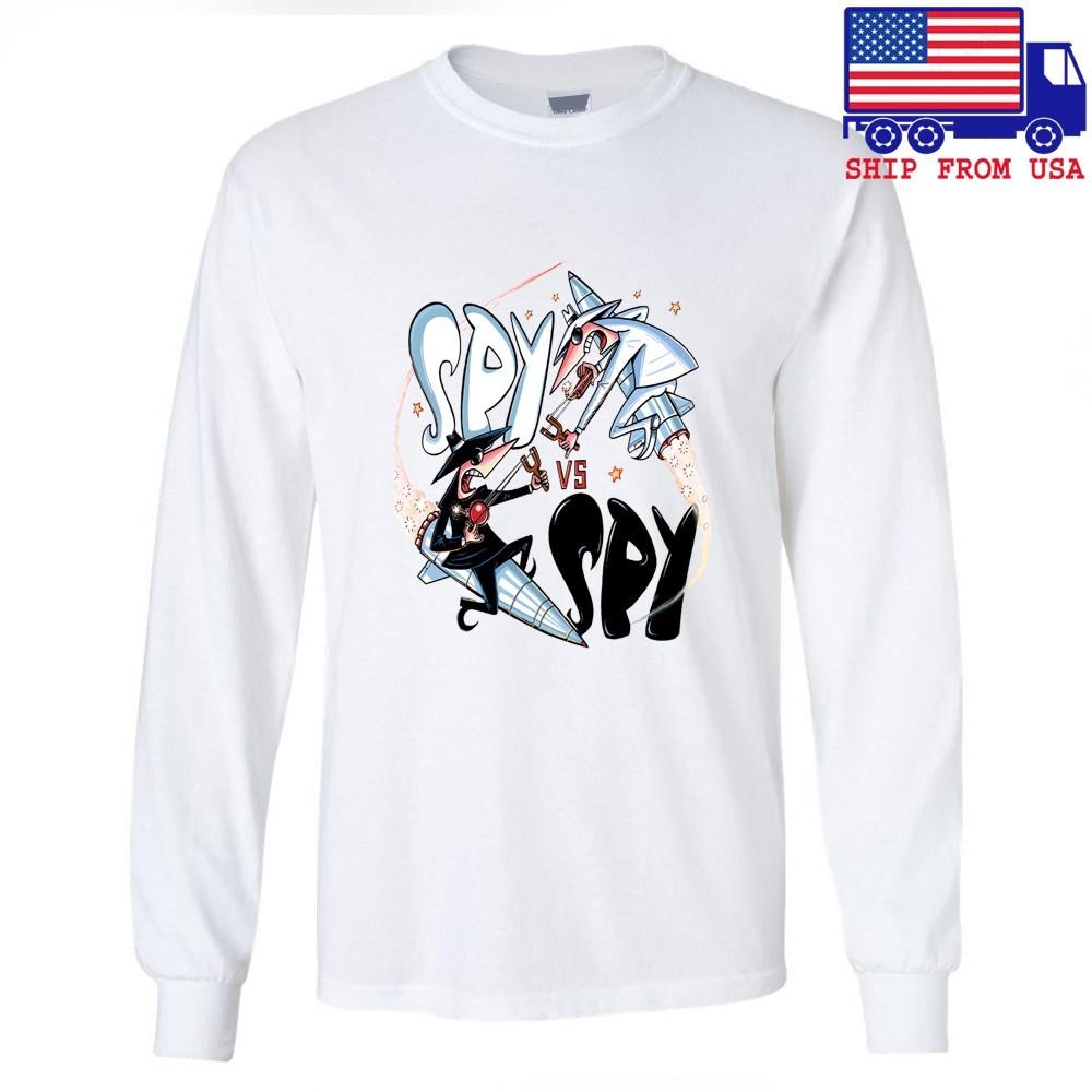 SPY vs SPY Megazine White Size S2XL Unisex T-Shirt XL