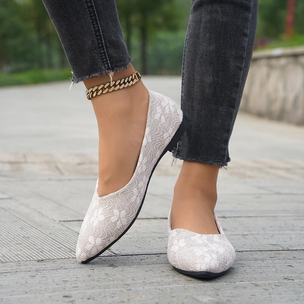 

Мода 2025 Женская обувь больших размеров на плоской подошве Весна Осень Модная женская удобная легкая мягкая обувь Размер 36-43 43 бежевый