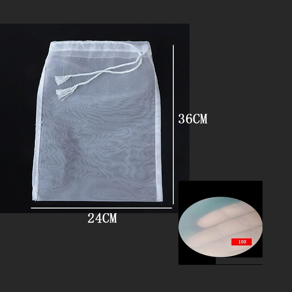 Mesh Nylon Juice Soybean Milk Tea Wine Filter Bag Filter Slag Bag Filter Screen Filter Residue Bag