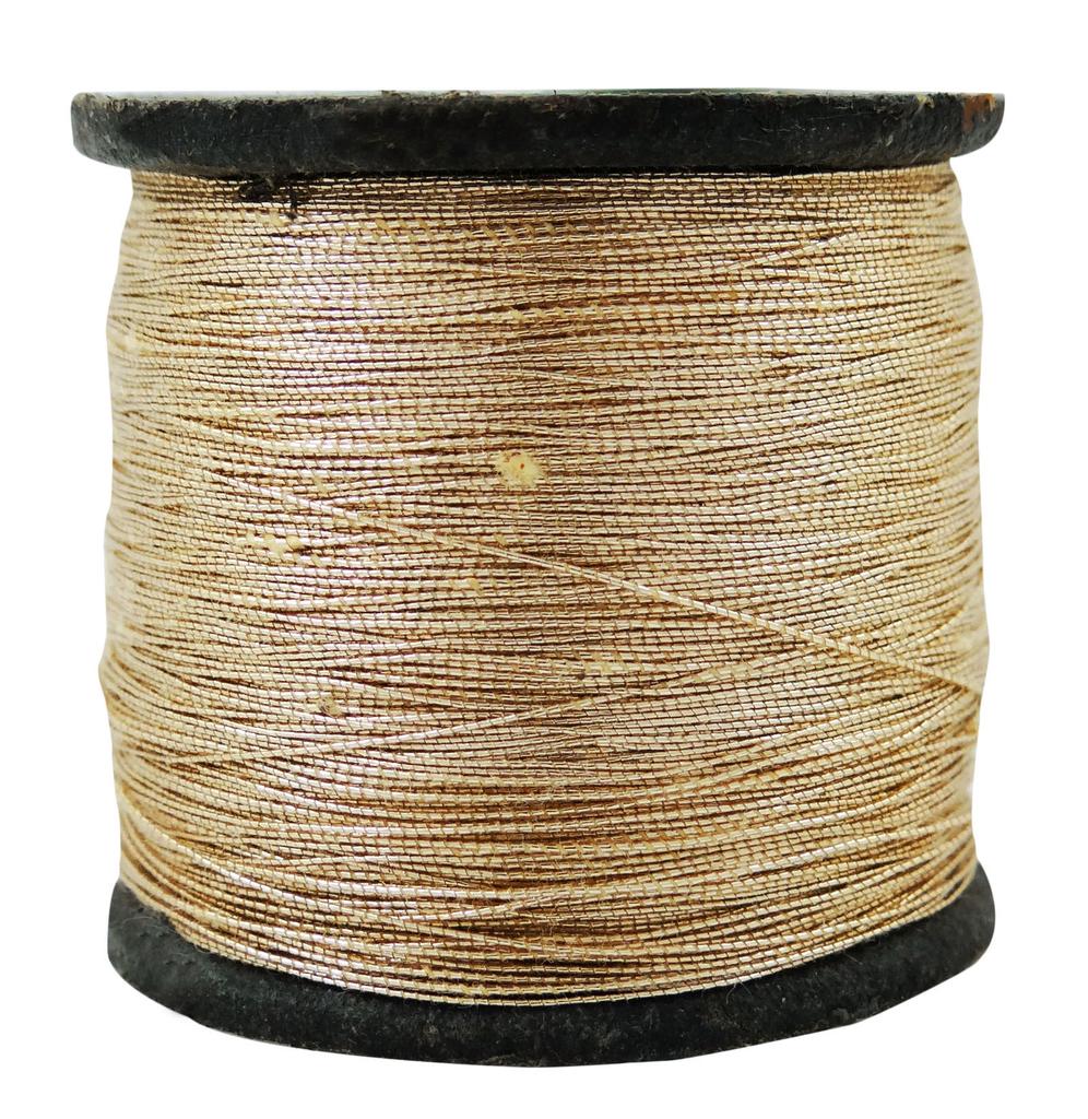 Lot Of 10 Pieces Polyamide Copper Thread Hand Machine Embroidery Wholesale