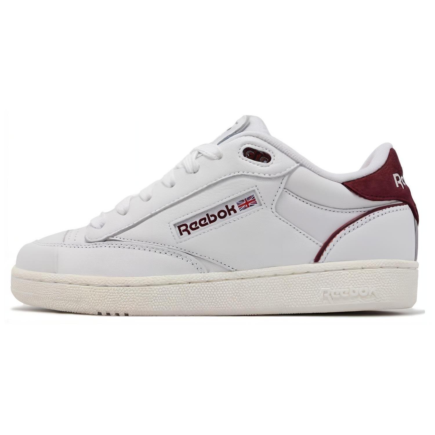 Reebok Club C Bulc White Classic Burgundy Men s 100032938 EU 42