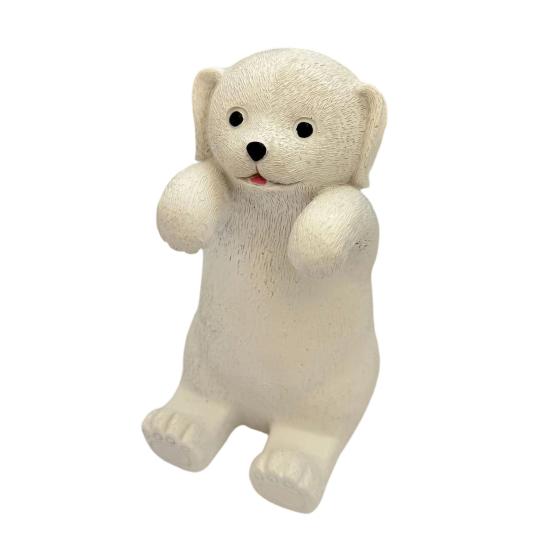 

Dog Memo Pad Dispenser Resin Cute Dog Desktop Stick Note Holder for School Home Office Desk Accessories