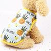Pet Couples Dress Puppy Dog Princess  Strawberry/ Pineapple Vest