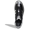 atmos x adidas Samba Tuxedo Unisex Sneakers Black Core-Black Metallic-Silver IH3364