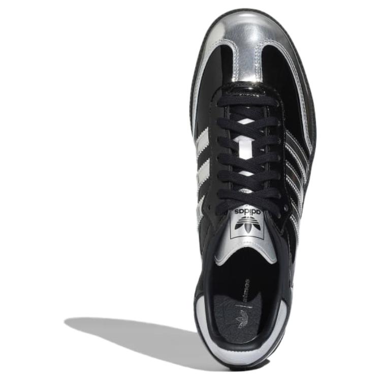 Adidas Atmos X Samba Tuxedo Unisex Sneakers Black Core-Black Metallic-Silver IH3364