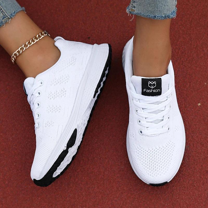 

Running Shoes for Women Breathable Casual Sneakers Luxury Brand Sport Shoes Summer Fashion Light Basketball Tenis Walking Shoes 44