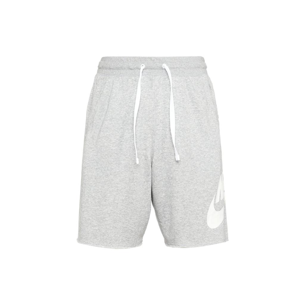 Nike Club Solid Logo Drawstring Pocket Athletic Training Shorts Men Bottoms Grey DX0503-063