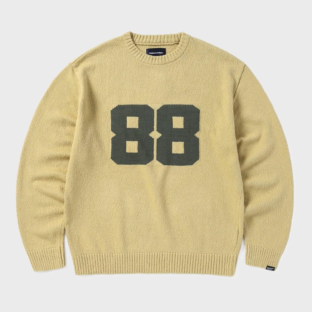 ThIs Is Never That 88 Knit Sweater Yellow L