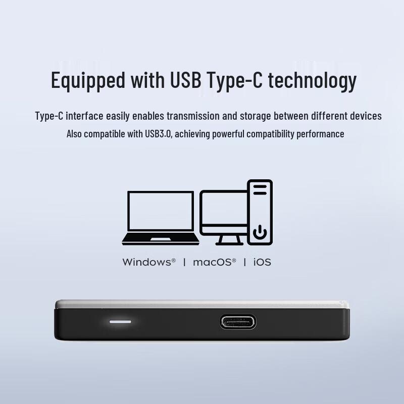 Western Digital WD Ultra 1TB Type-C Portable Hard Drive
