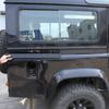 For Land Rover Defender 110 130 2004-2018 Car-styling Aluminum Alloy Black Car Door Side Strips Cover Stickers Car Accessories
