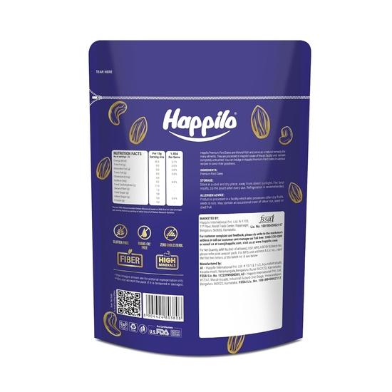 Happilo Premium Fard Dates 500g (Pack of 2), Natural Nutrient Powerhouse, Wholesome Snack