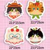 Cute Cat Cartoon Mouse Mat Anti-slip Girls Mousepad Creative Cute Mouse Pad  Universal
