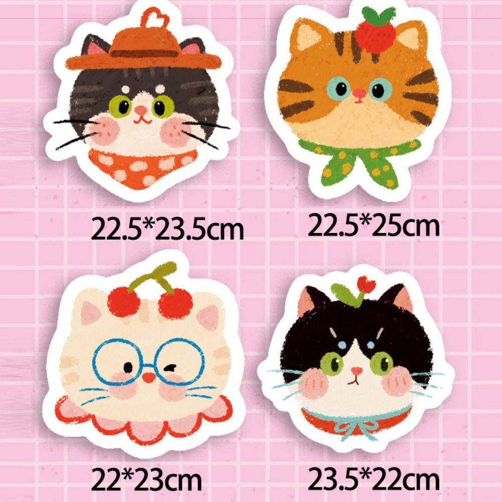 Cute Cat Cartoon Mouse Mat Anti-slip Girls Mousepad Creative Cute Mouse Pad Universal