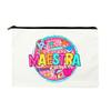 Maestra Teacher Makeup Bag Funny Spanish Teacher Appreciation Gift Travel Toiletry Organizer Back To School Cosmetic Bag
