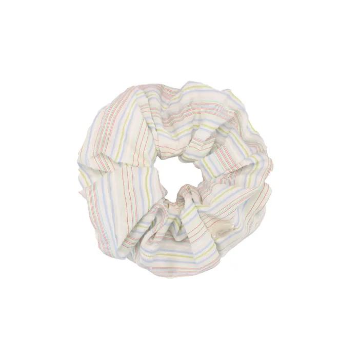 Candy Stripe scrunchie_sky