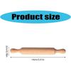 Wooden Mini Rolling Pin for Kids Unpainted Small Dough Roller Household Baking Tool for Dumpling Skin Making Pastry Kitchen
