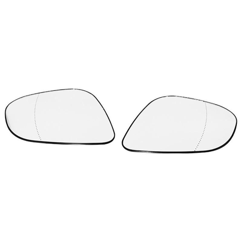 For Renault Kangoo 2012 2013- 1PCS Outer Rearview Side Wing Mirror Glass Lens Reflector Lens Car Accessories With Heated