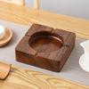 Luxury Wooden Walnut Ashtray with Storage - Ideal for Living Room & Hotel