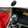 For Hyundai Sonata 2015-19 Carbon ABS Inner Gear Shift Knob Molding Cover Cap 1X