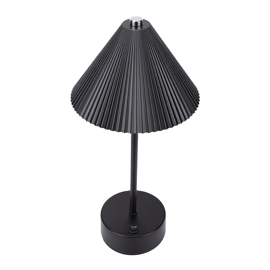 LED Table Lamp Minimalist USB Rechargeable Touch Control Bedside Lamp for Bedroom Study Cafe