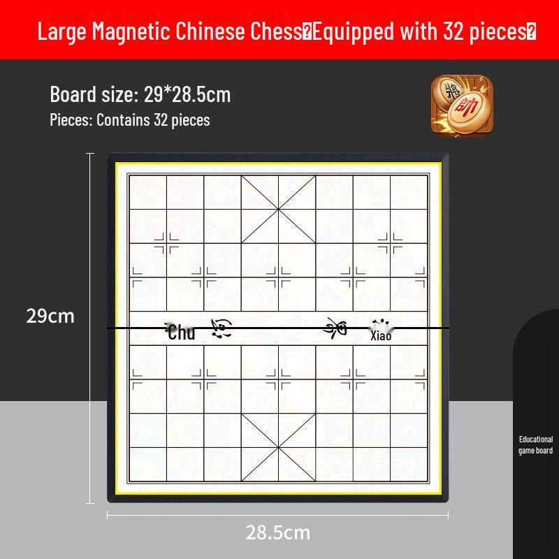 Magnetic Foldable Aeroplane Chess Game for Kids - Educational Parent-Child Toy
