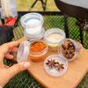 Camping Portable Spice Kits Camping Spice Containers Seasoning Storage with Bag