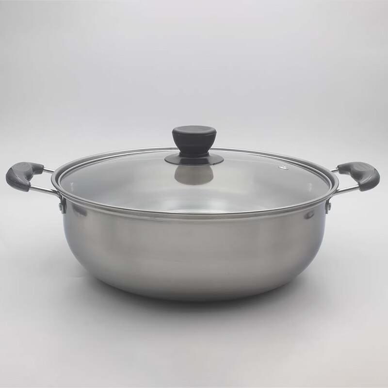 Zhishi Thickened Stainless Steel Hot Pot & Soup Pot