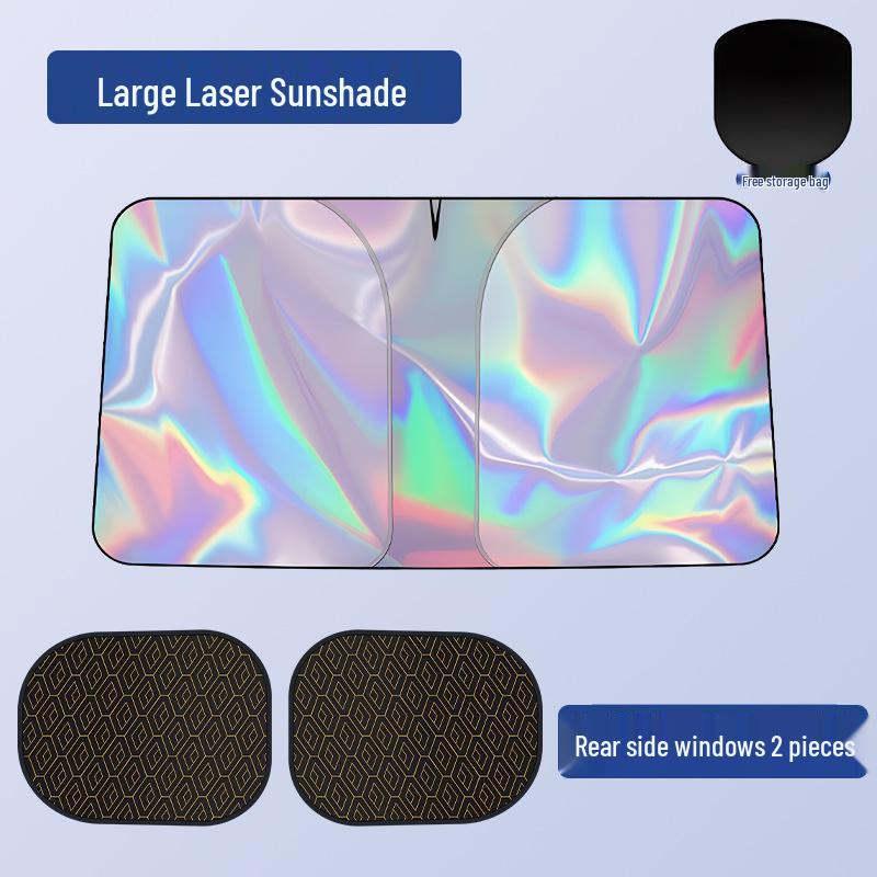 Thickened Windshield Sunshade Umbrella - Heat Insulation & Sun Protection