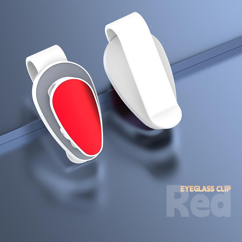 1pcs Car Glasses Clip, Car Sun Visor Storage Clip, Glasses Holder, Car Interior Sunglasses Clip, Multifunctional Clip Parts