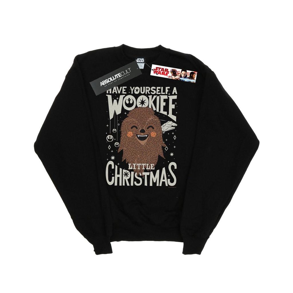 STAR WARS Mädchen Wookiee Kleines Weihnachtssweatshirt