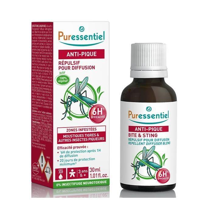 Puressentiel Anti Pique Huile Essentielle de Citronelle pour Diffuseur 30Ml