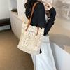 Summer Beach Vacation Leisure Woven Bag for Women  New Large Capacity Fashion Versatile One Shoulder Women's Bag